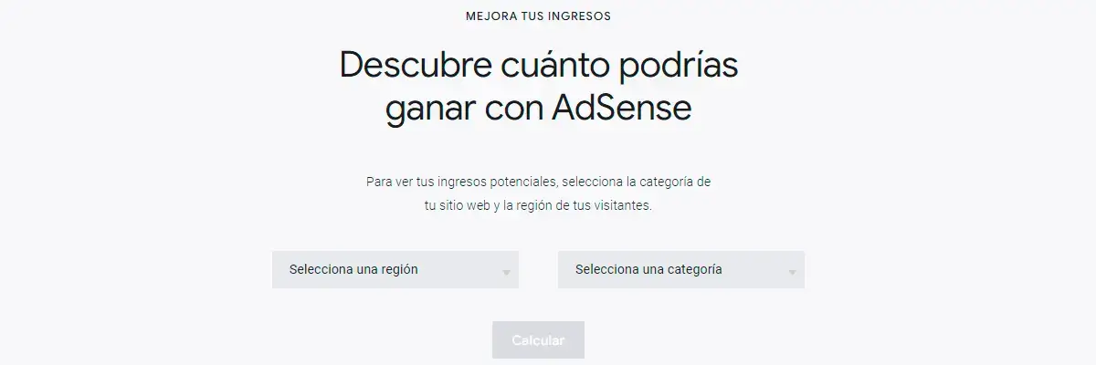 Google te dice cuánto vas a ganar gracias a AdSense